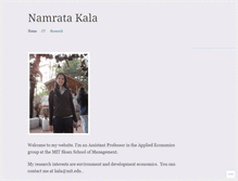 Tablet Screenshot of namratakala.com